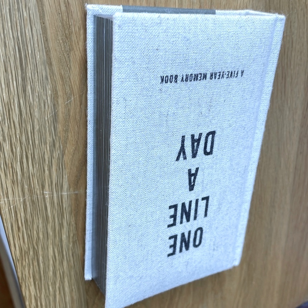FIVE YEAR DAILY JOURNAL One Line A Day a daily journal for 5 yrs